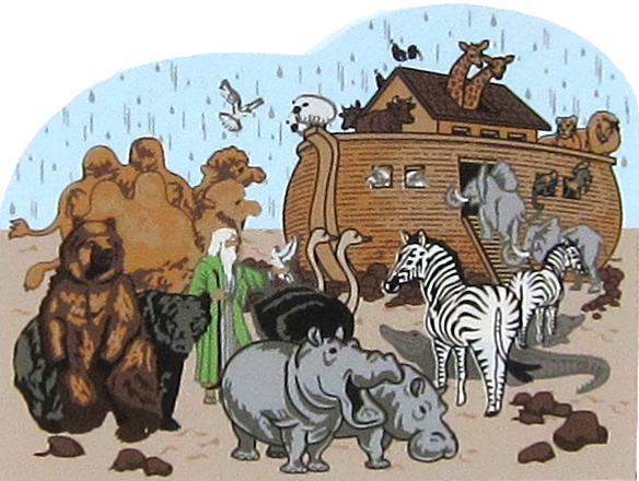 Noah s Ark  Genesis 5 29 10 32 The Cat s  Meow Village