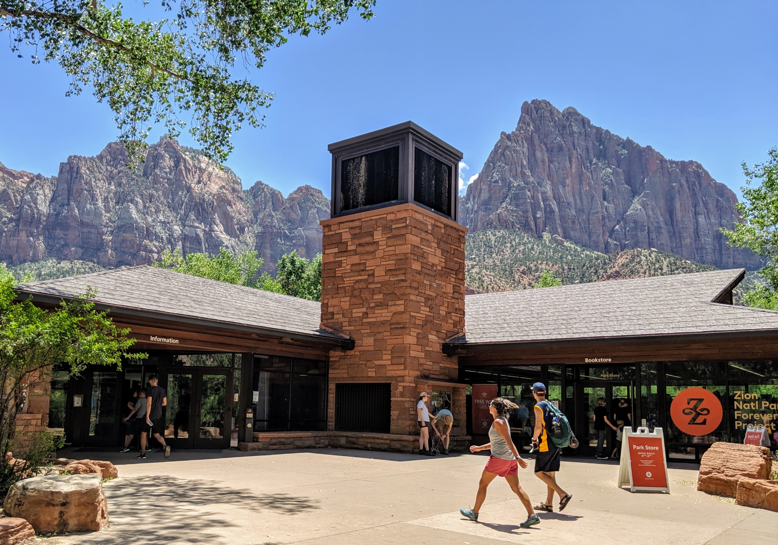 Zion Canyon Visitor Center, Zion National Park, Springdale, Utah