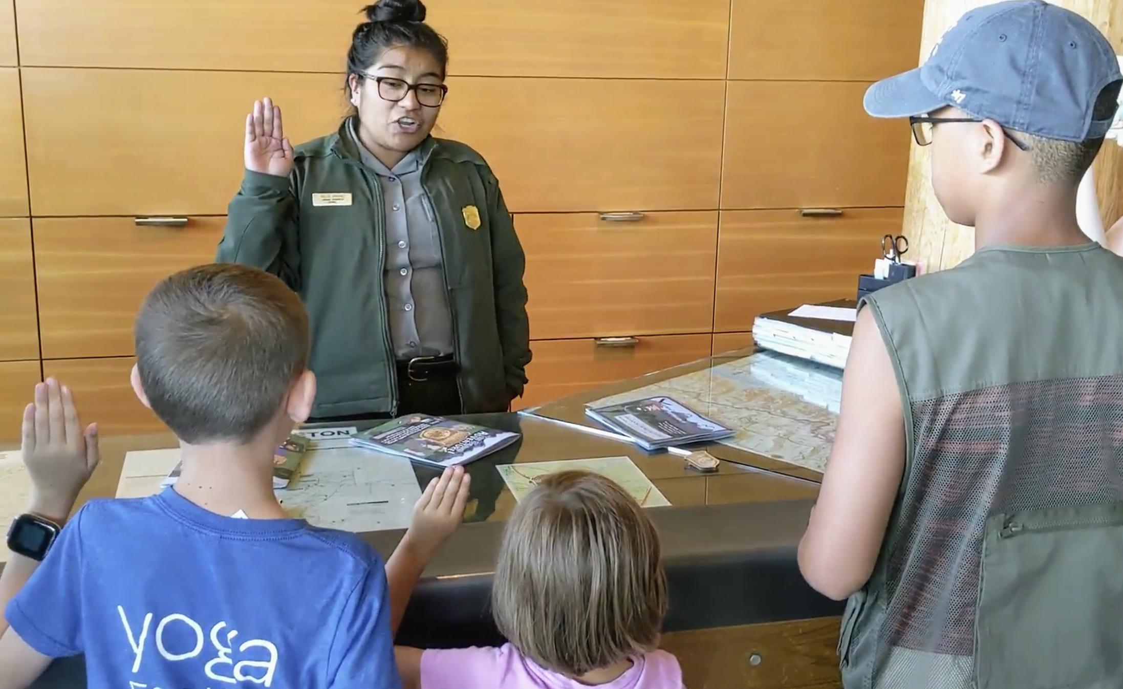 Junior Rangers Program, like the Passports, are available at most National Parks.