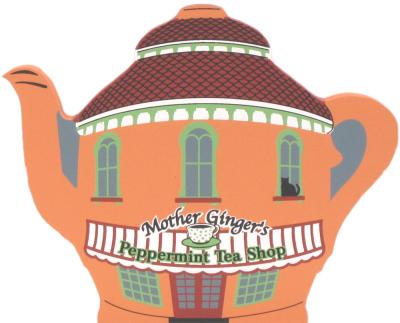 Nutcracker Ballet Mother Ginger's Tea Shop with Peppermint Children