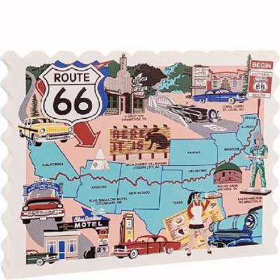 Route 66, New Mexico, Texas, Oklahoma, Arizona, California, Here It Is, Blue Swallow Motel, U-Drop Inn