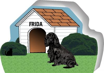 Field Spaniel can be personalized with your dog's name