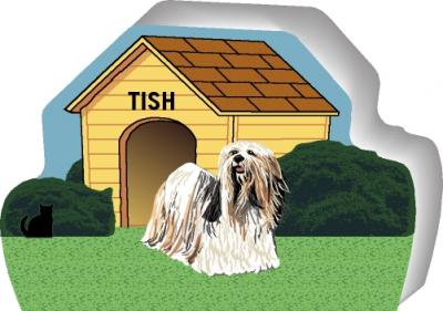 Lhaso Apso can be personalized with your dog's name