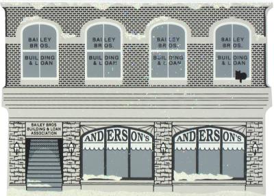 It's A Wonderful Life - Bailey Bros. Building & Loan, Bedford Falls, PA