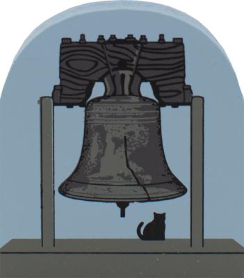 Cat's Meow replica of the Liberty Bell in Philadelphia, PA