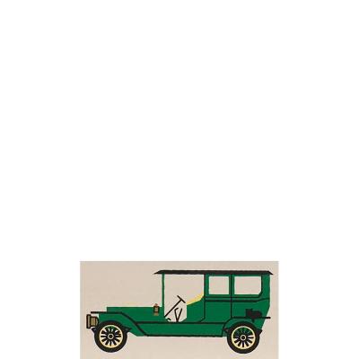 Vintave 1909 Franklin Limousine from Accessories handcrafted from 1/2" thick wood by The Cat's Meow Village in the USA