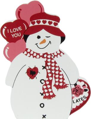 Be My Valentine Snowman, Valentine's Day