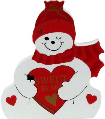 Sweetheart Snowman, Valentine's Day