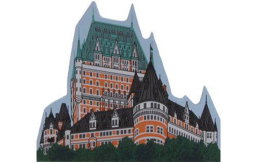 Cat's Meow replica of Chateau Frontenac Hotel in Quebec City, Canada