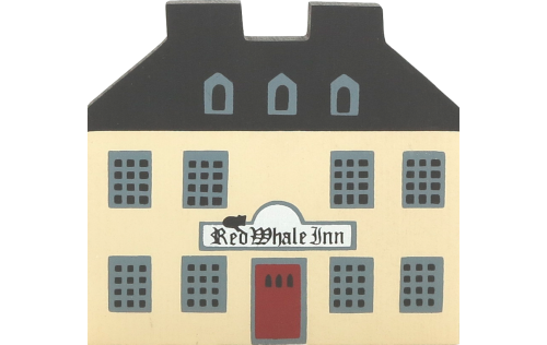 Vintage Inn from Series I handcrafted from 3/4" thick wood by The Cat's Meow Village in the USA