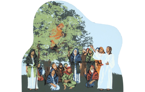 Zacchaeus - Luke 19:1-6, Bible stories, Zacchaeus