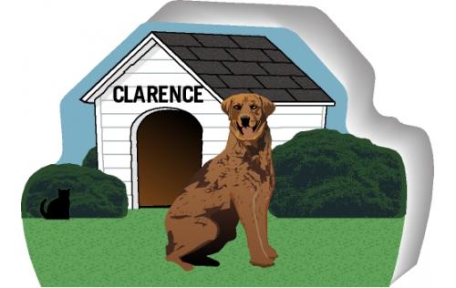 Chesapeake Bay Retriever can be personalized with your dog's name