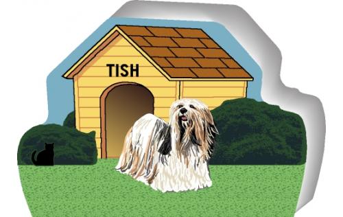 Lhaso Apso can be personalized with your dog's name