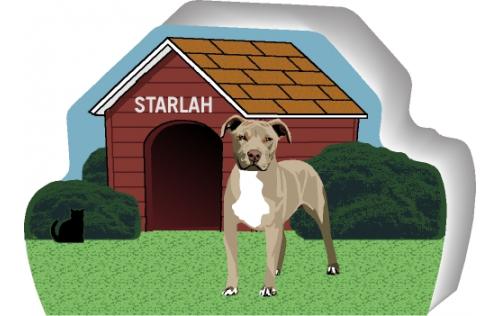 Pitbull can be personalized with your dog's name