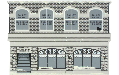 It's A Wonderful Life - Bailey Bros. Building & Loan, Bedford Falls, PA