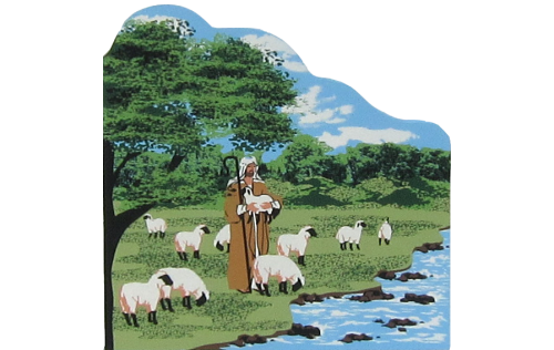 Lord Is My Shepherd - Psalm 23, Psalm of David, Bible story, 