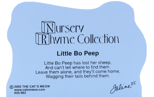 Little Bo Peep, nursery rhymes, sheep