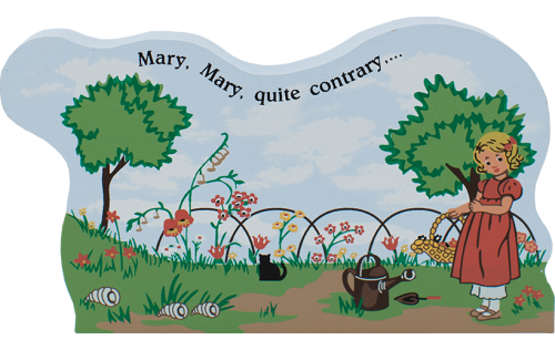 Mary, Mary, Quite Contrary, nursery rhymes, mother goose
