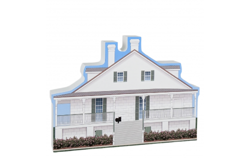 Barkley House, Pensacola, Florida.  Handcrafted in the USA by Cat's Meow Village.