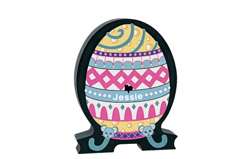 2023 Furberge Egg personalized by you! Handcrafted in the USA by The Cat's Meow Village.