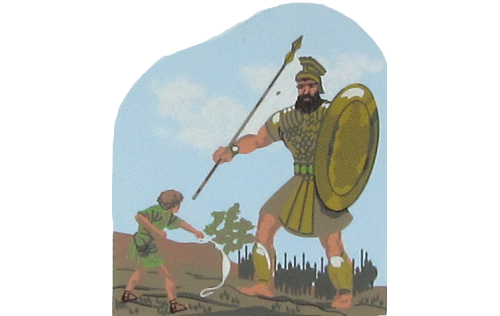 David & Goliath - I Samuel 17:1-57, Bible stories, King Saul, Jesus Son Of God