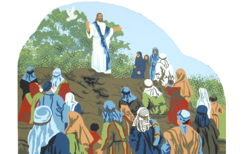 Sermon On The Mount - Matthew 5:1-12, Biblical stories, 