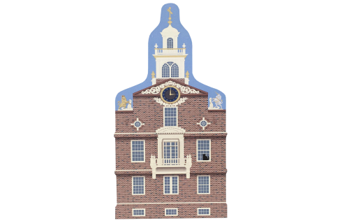 Add this Old State House to your home display to remind you of the fun times you had while there! Handcrafted in the USA by The Cat's Meow Village.