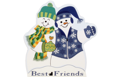 friends, friendship, best friends, Best Friends Snowman