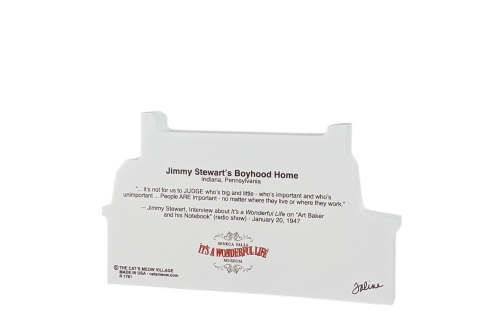 Jimmy Stewart's Boyhood Home, Indiana, PA, It's A Wonderful Life