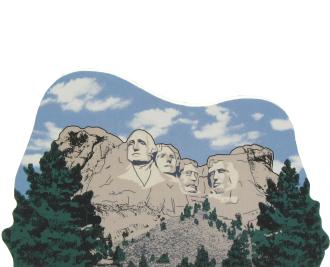 Mt. Rushmore in the Black Hill of South Dakota, faces of Washington, Jefferson, Lincoln, Roosevelt