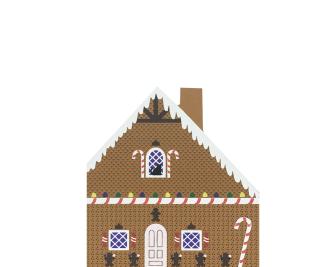 Vintage Gingerbread House from Fairy Tale Series handcrafted from 3/4" thick wood by The Cat's Meow Village in the USA