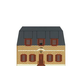 Vintage Pruyn House from Series VI handcrafted from 3/4" thick wood by The Cat's Meow Village in the USA