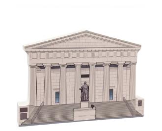 Federal Hall National Memorial,Manhattan, New York. Handcrafted in the USA 3/4" thick wood by Cat’s Meow Village.