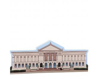 Art Institute of Chicago, Chicago, Illinois. Handcrafted in the USA 3/4" thick wood by Cat’s Meow Village.