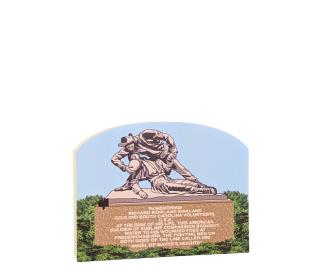 Kirkland Monument,  Fredericksburg, VA.   Handcrafted in the USA 3/4" thick wood by Cat’s Meow Village.