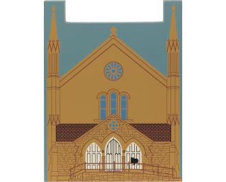 Baptist Church, Chipping Norton, England from Great Britain Series handcrafted from 3/4" thick wood by The Cat's Meow Village in the USA