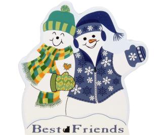 friends, friendship, best friends, Best Friends Snowman