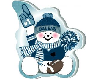 I Love my Team! Dallas Team Snowman