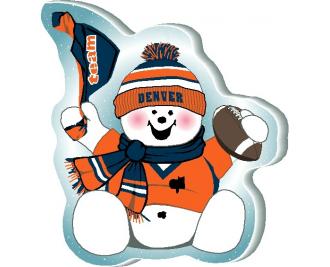 I Love my Team! Denver Team Snowman