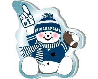 I Love my Team! Indianapolis Team Snowman