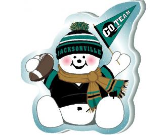 I Love my Team! Jacksonville Team Snowman