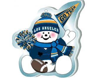I Love my Team! Los Angeles Team Snowman