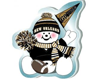 I Love my Team! New Orleans Team Snowman