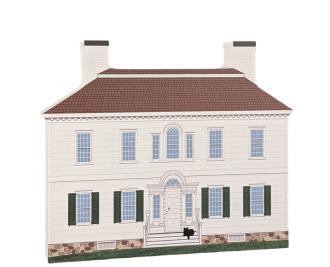 Ford Mansion, Morristown, New Jersey. Handcrafted in the USA 3/4" thick wood by Cat’s Meow Village.