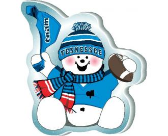 I Love my Team! Tennessee Team Snowman