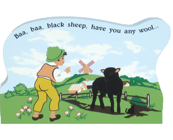 Baa! Baa! Black Sheep, nursery rhymes, sheep, wool