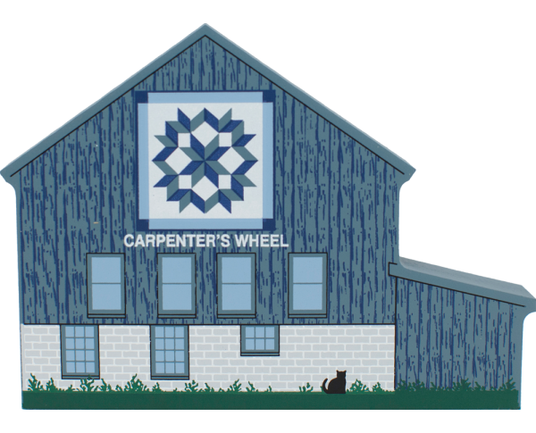 Carpenter's Wheel Quilt Barn, quilts, America's back roads, underground railroad