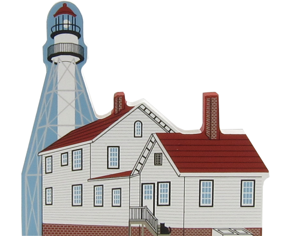 Whitefish Point Light, Michigan, lighthouse, nautical, 