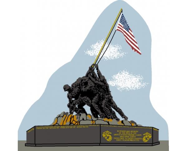 USMC War Memorialin the District Of Columbia, Iwo Jima, World War II, raising the flag on Iwo Jima