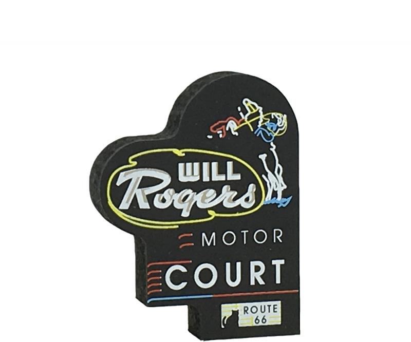 Rt 66 Will Rogers Motor Court Neon Sign Tulsa Ok The Cat S